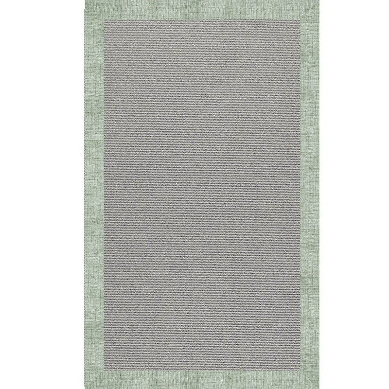 Creative Concepts-Plat Sisal Rave Spearmint Indoor/Outdoor Bordere Rectangle image
