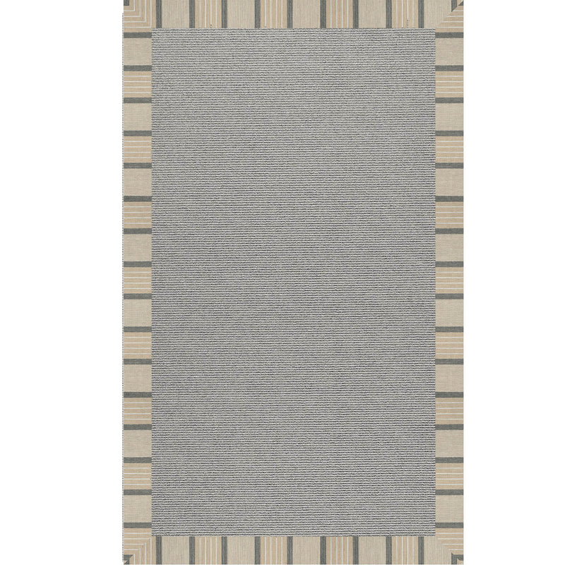 Creative Concepts-Plat Sisal Cove Pebble Indoor/Outdoor Bordere Rectangle image