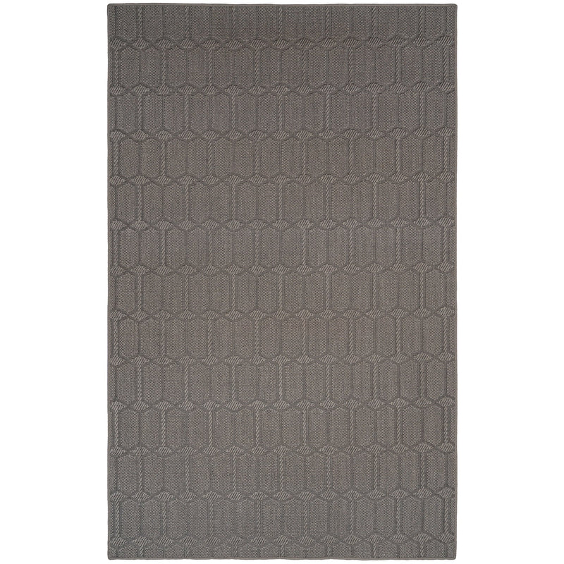 Petra Graphite Machine Woven Rug Rectangle SiloR image