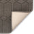 Petra Graphite Machine Woven Rug Rectangle Back image