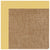 Islamorada-Basketweave Canvas Canary Indoor/Outdoor Bordere Rectangle Corner image