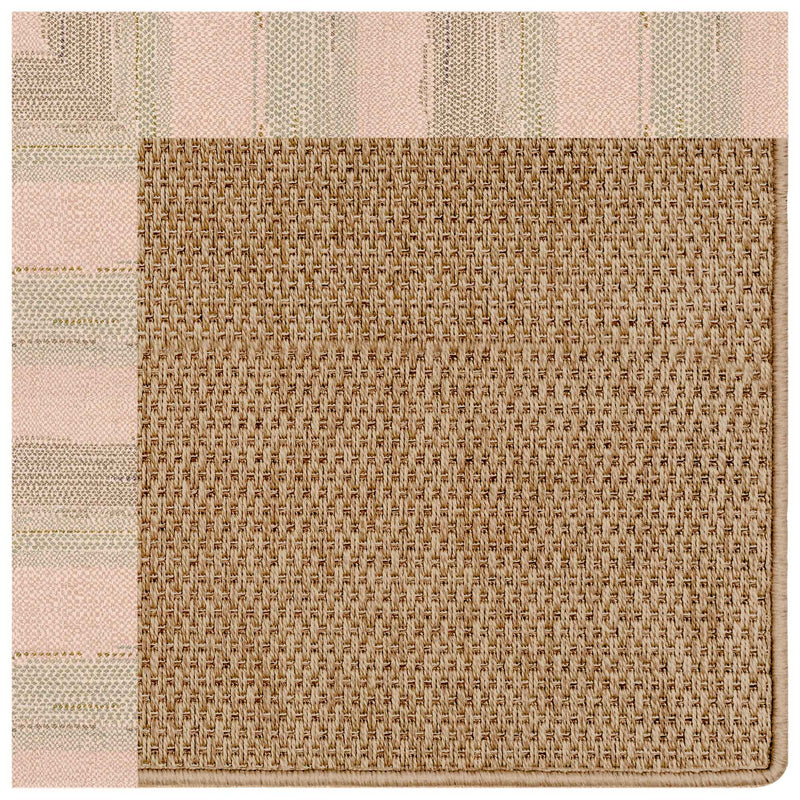 Islamorada-Basketweave Sicily Olive Indoor/Outdoor Bordere  SiloG image