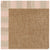 Islamorada-Basketweave Sicily Olive Indoor/Outdoor Bordere Rectangle Corner image