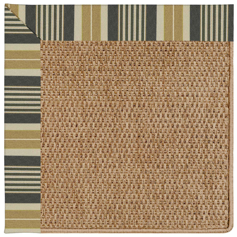 Islamorada-Basketweave Long Hill Ebony Indoor/Outdoor Bordere  SiloG image