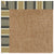 Islamorada-Basketweave Long Hill Ebony Indoor/Outdoor Bordere Runner SiloN image