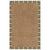 Islamorada-Basketweave Long Hill Ebony Indoor/Outdoor Bordere Rectangle SiloR image