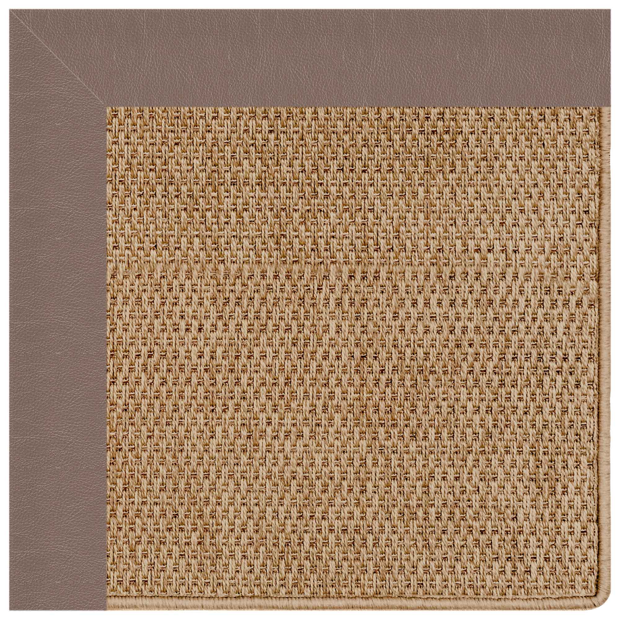 Islamorada-Basketweave Classic Stone Indoor/Outdoor Bordere Rectangle image