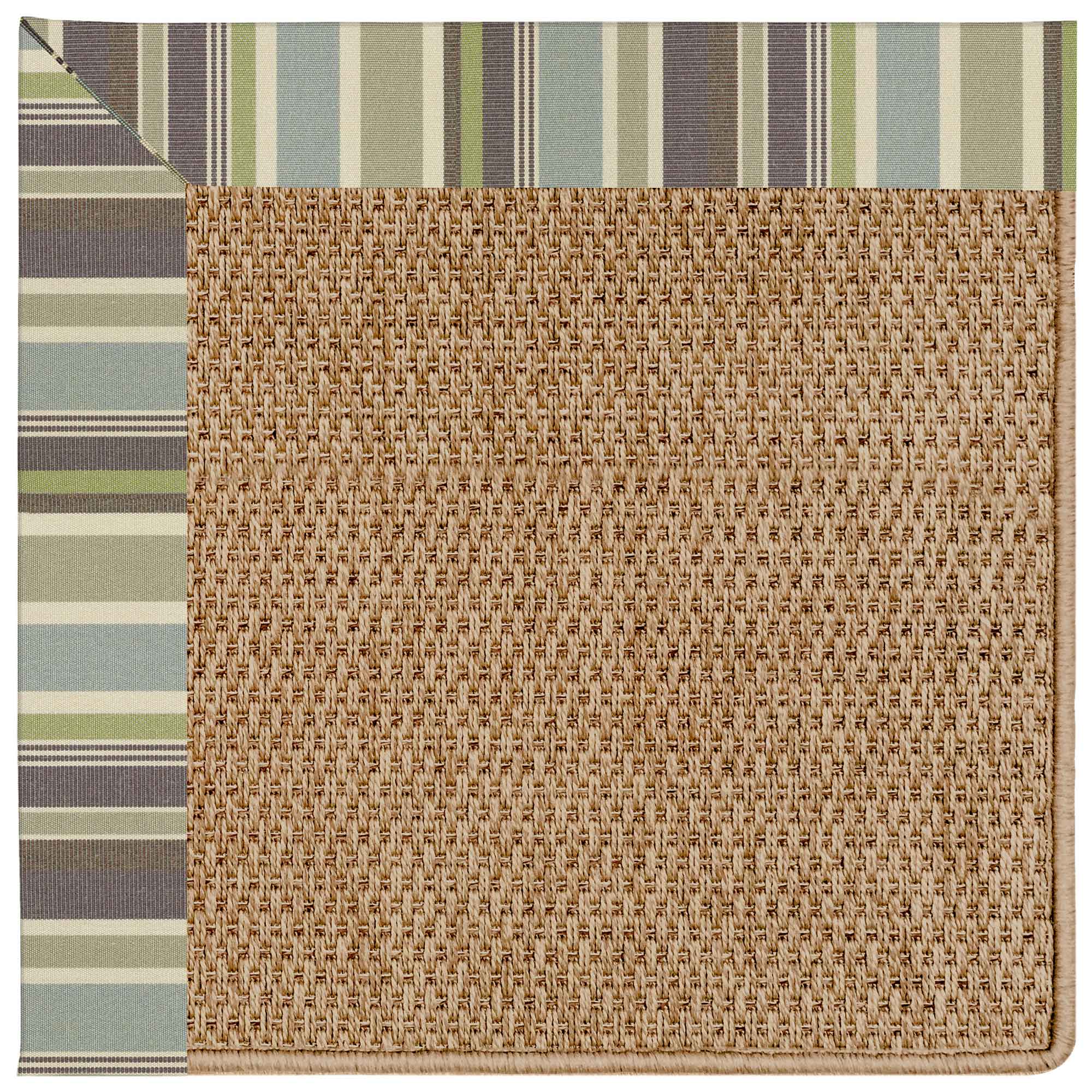 Islamorada-Basketweave Brannon Whisper Indoor/Outdoor Bordere Octagon image