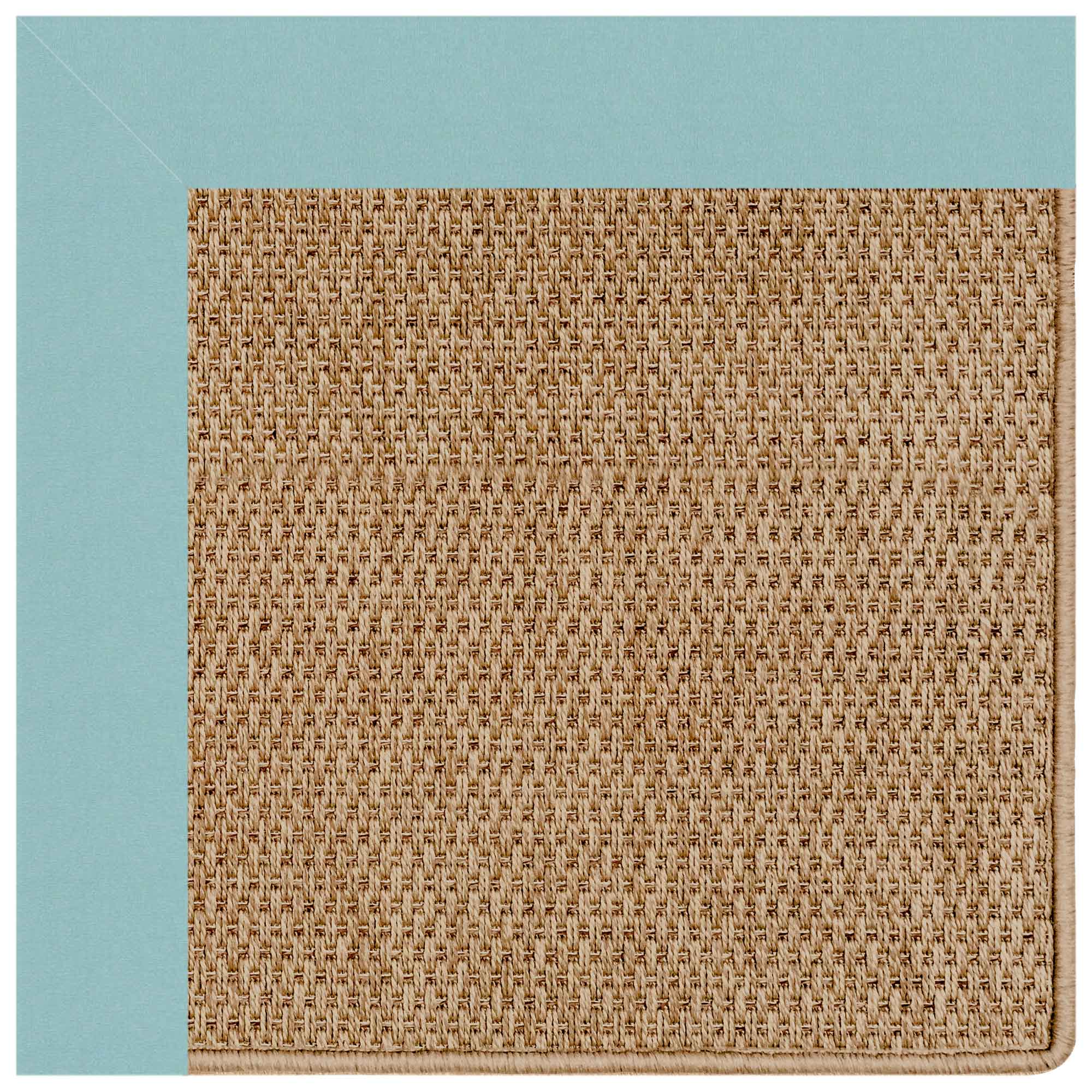 Islamorada-Basketweave Canvas Aquatic Indoor/Outdoor Bordere Octagon image