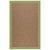 Islamorada-Diamond Canvas Citron Indoor/Outdoor Bordere Rectangle SiloR image