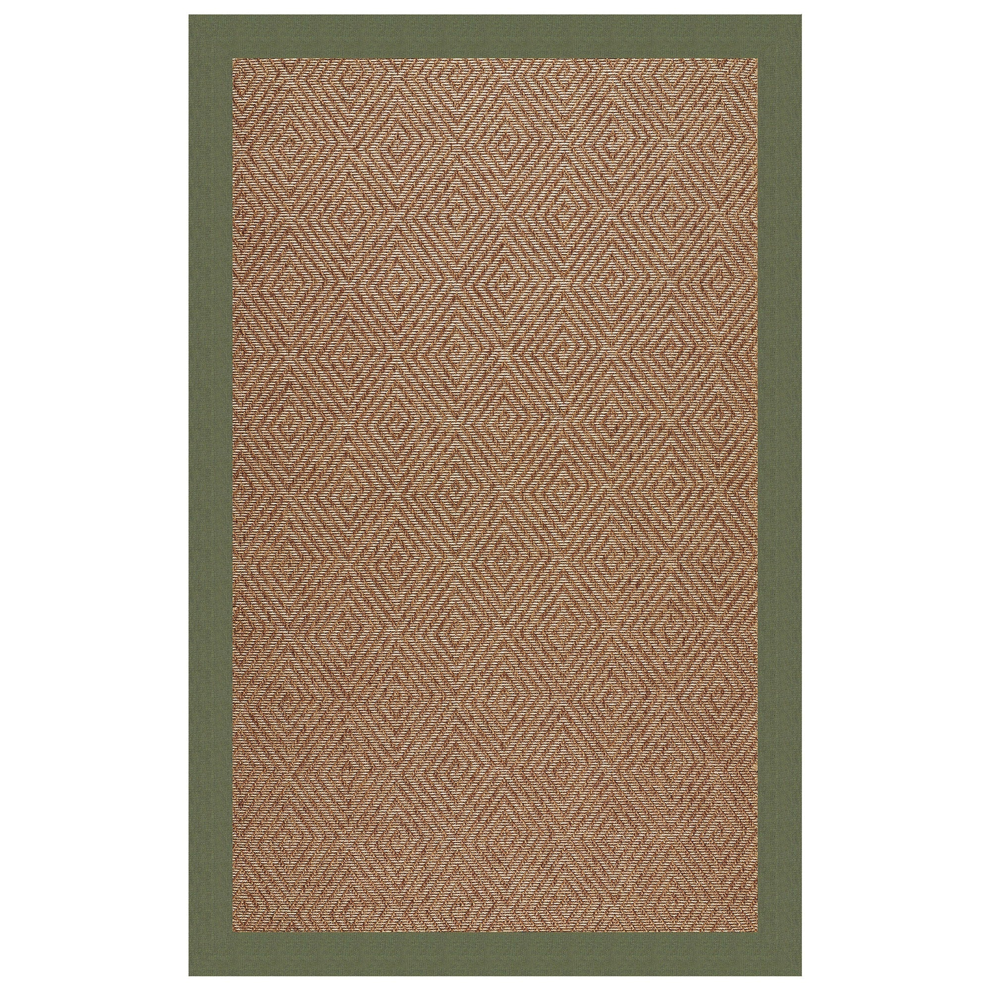 Islamorada-Diamond Canvas Fern Indoor/Outdoor Bordere Rectangle image