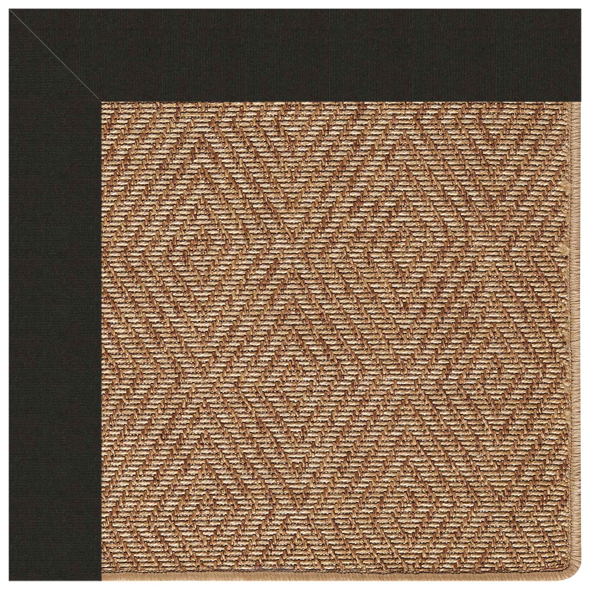 Islamorada-Diamond Canvas Black Indoor/Outdoor Bordere Rectangle image