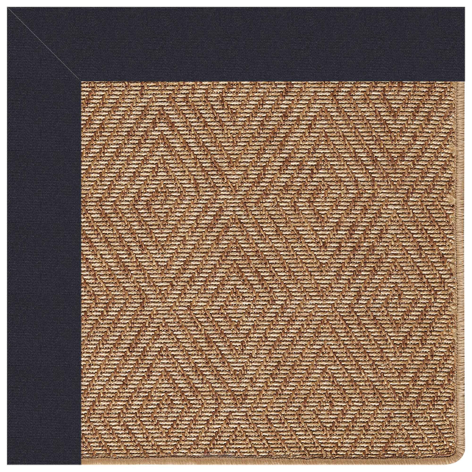 Islamorada-Diamond Canvas Navy Indoor/Outdoor Bordere Rectangle image