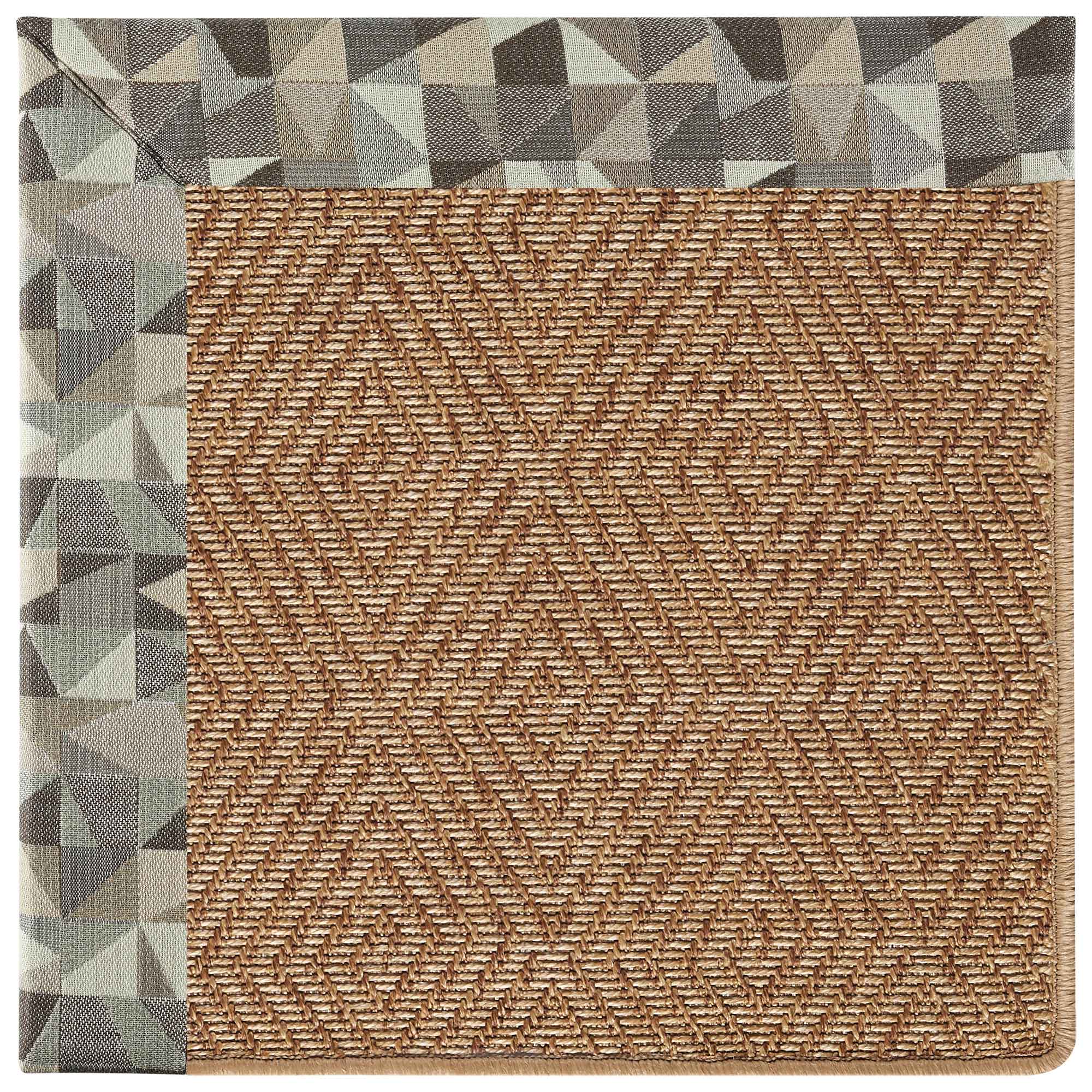 Islamorada-Diamond Geo Bronze Indoor/Outdoor Bordere Rectangle image