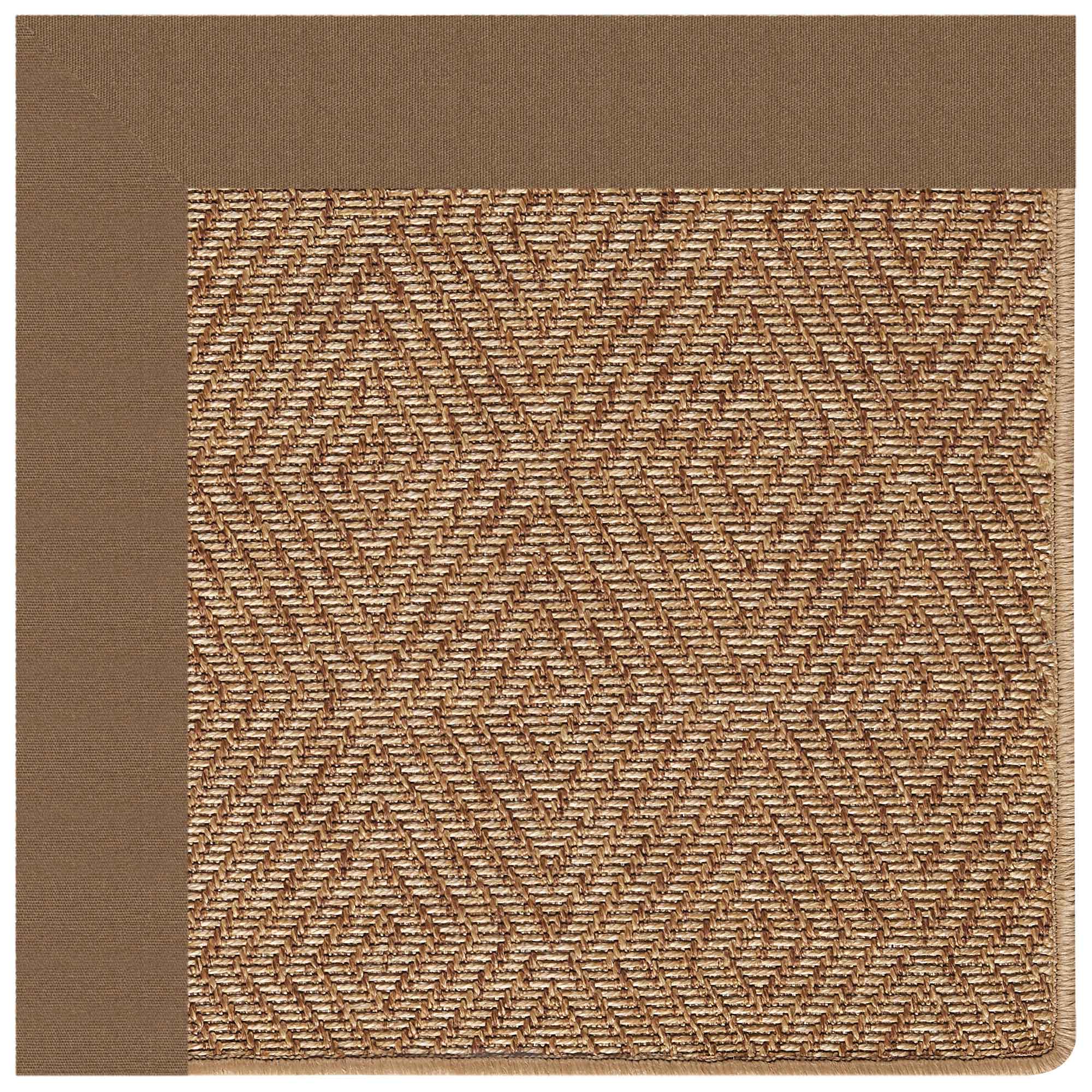 Islamorada-Diamond Canvas Cocoa Indoor/Outdoor Bordere Rectangle image