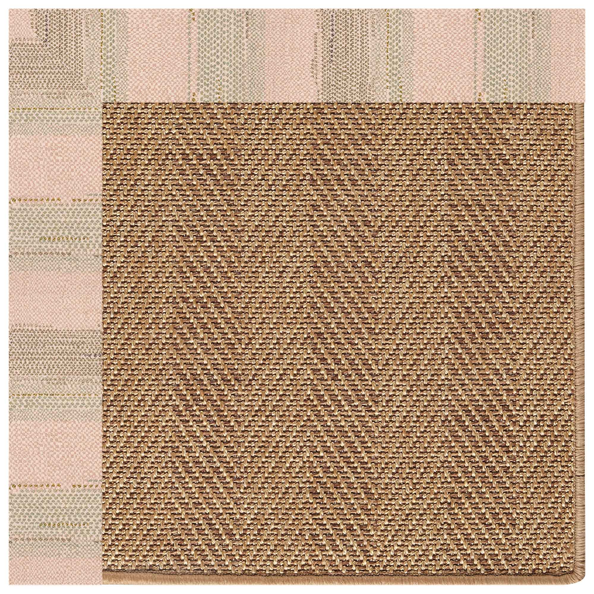 Islamorada-Herringbone Sicily Olive Indoor/Outdoor Bordere Octagon image