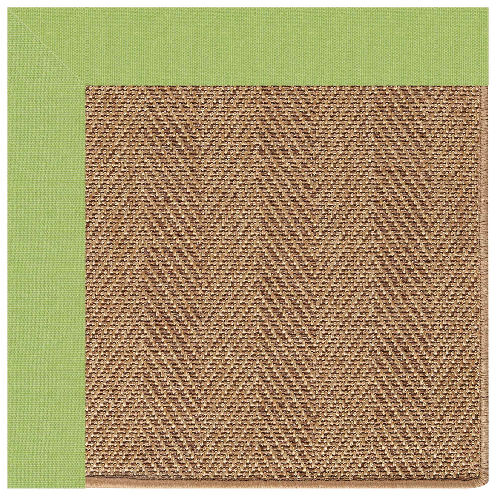 Islamorada-Herringbone Canvas Parrot Indoor/Outdoor Bordere Octagon image