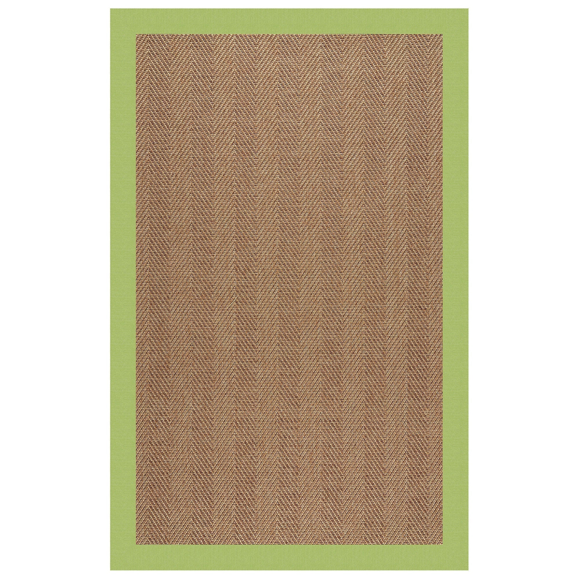 Islamorada-Herringbone Canvas Parrot Indoor/Outdoor Bordere Rectangle image