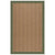 Islamorada-Herringbone Canvas Fern Indoor/Outdoor Bordere Rectangle SiloR image