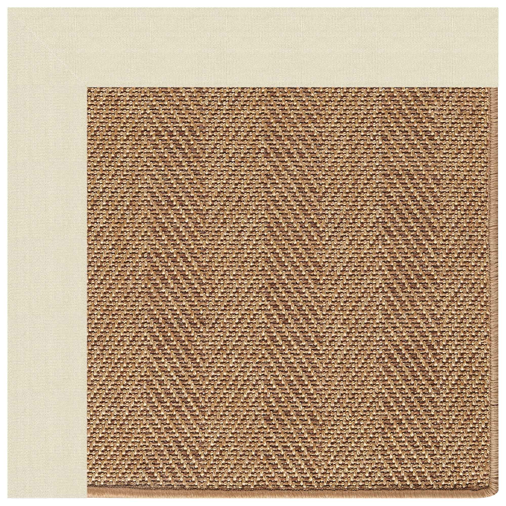 Islamorada-Herringbone Canvas Sand Indoor/Outdoor Bordere Rectangle image