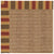 Islamorada-Herringbone Dimone Sequoia Indoor/Outdoor Bordere Runner SiloN image