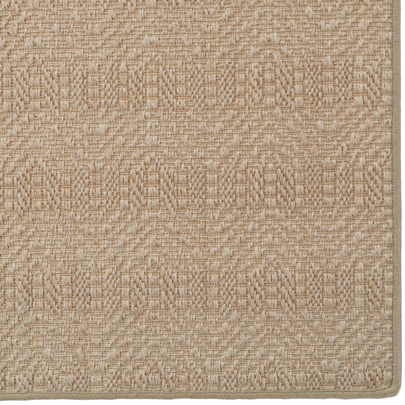 Anton Buttermilk Machine Woven Rug Rectangle Corner image