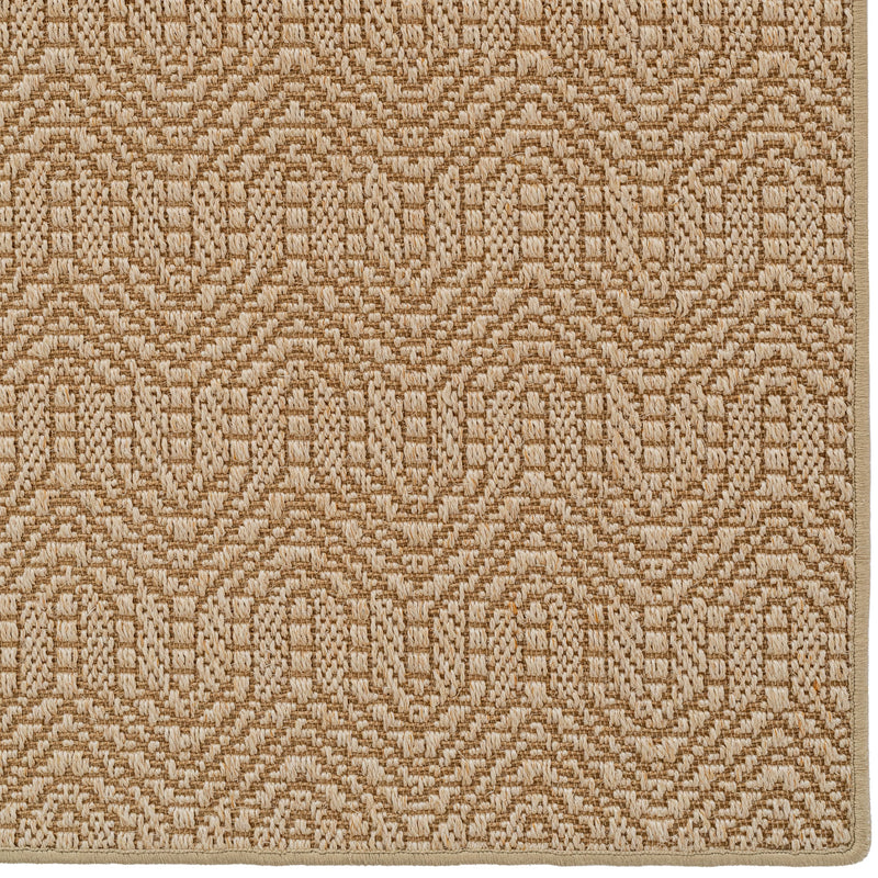 Anton Sand Machine Woven Rug Rectangle Corner image