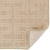 Elisa Buttermilk Machine Woven Rug Rectangle Back image