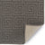 Kasya Graphite Machine Woven Rug Rectangle Back image