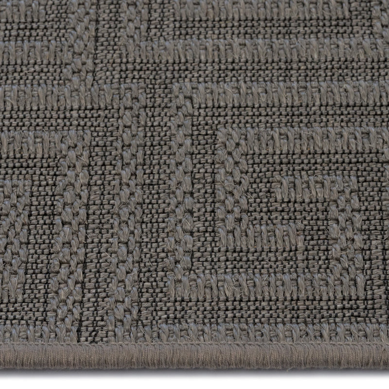 Kasya Graphite Machine Woven Rug Rectangle Cross Section image