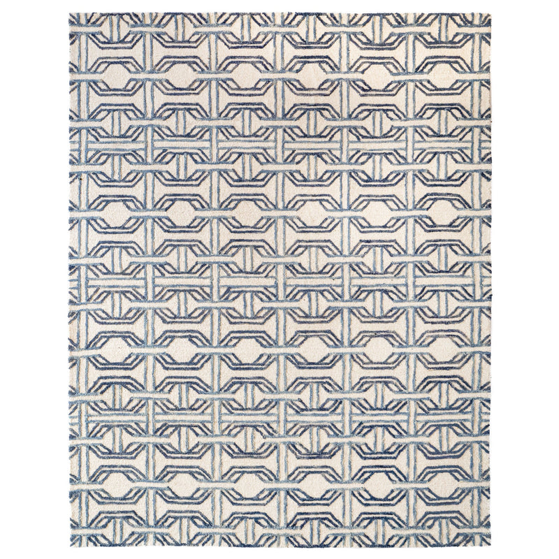 Escape Denim Hand Tufted Rug Rectangle SiloR image