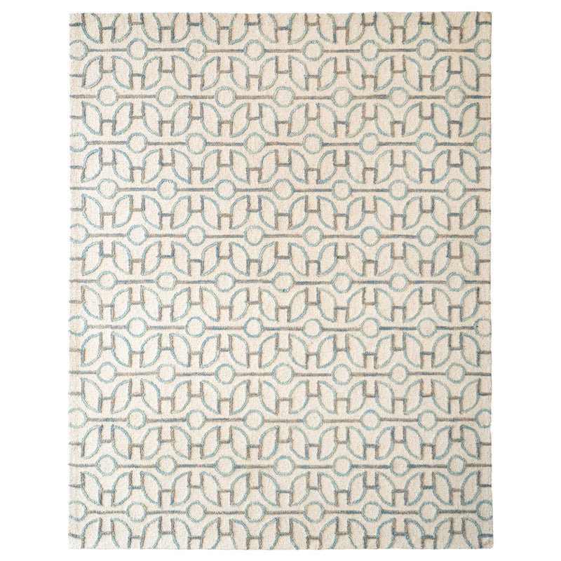 Pulse Mineral Cream Hand Tufted Rug Rectangle SiloR image