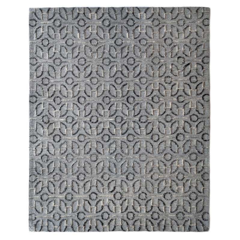 Pulse Graphite Hand Tufted Rug Rectangle SiloR image