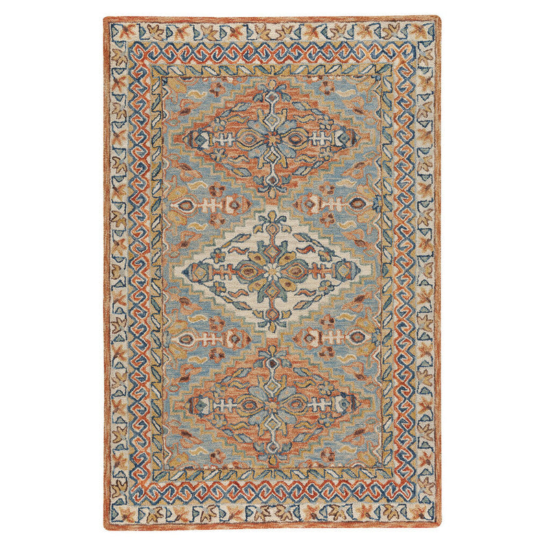 Avanti-Kazak Slate Terra Hand Tufted Rug Rectangle SiloR image