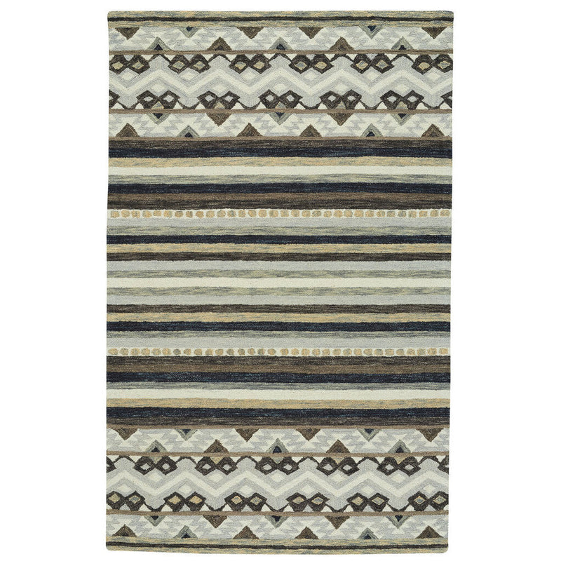 Avanti-Kelim Silver Birch Hand Tufted Rug Rectangle SiloR image