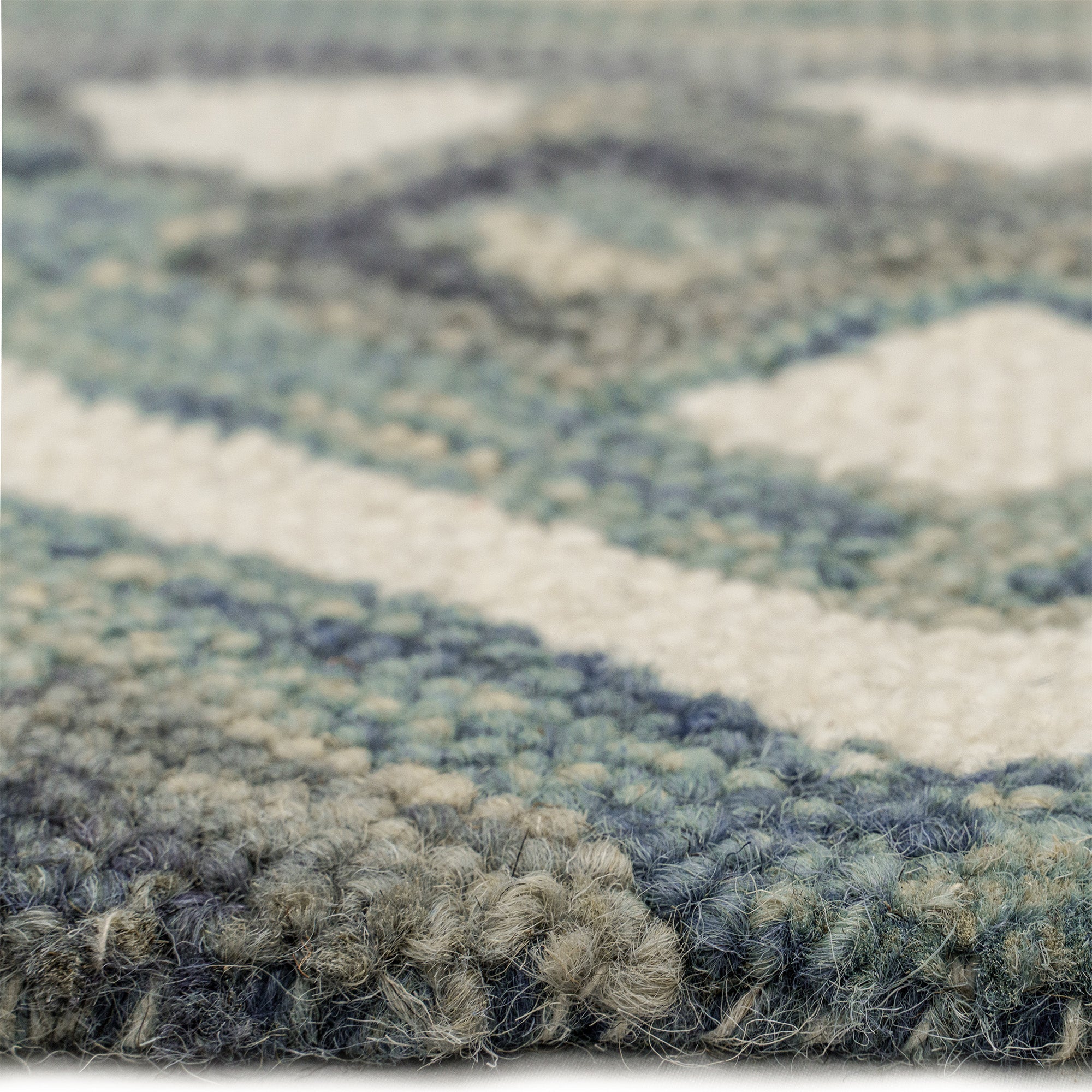 Avanti-Kelim Alpine Blue Hand Tufted Rug Rectangle image