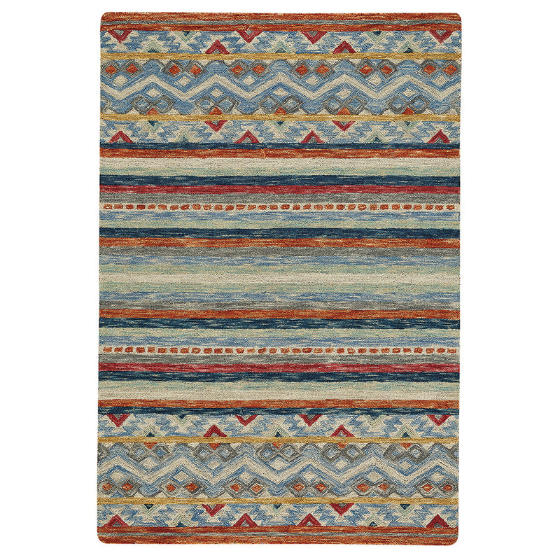 Avanti-Kelim Multi Hand Tufted Rug Rectangle SiloR image