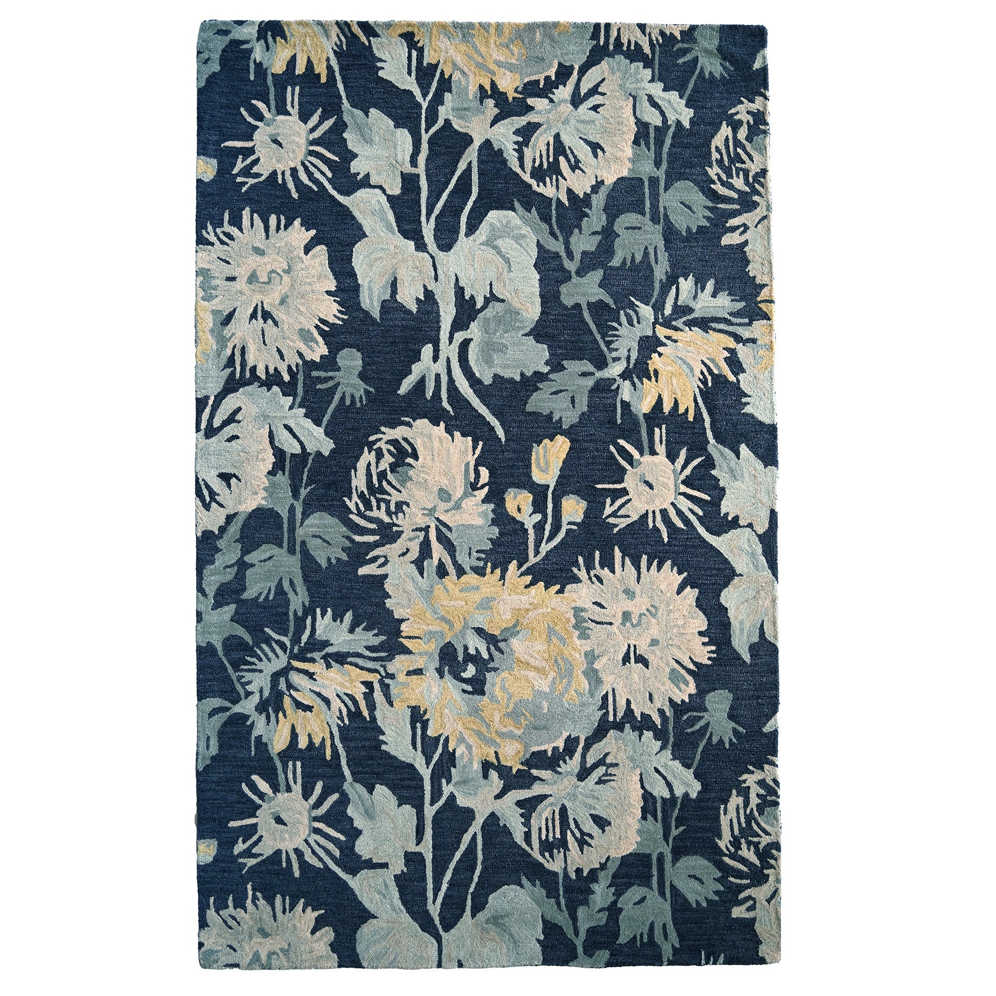 Avanti-Floral Nouveau Blue Multi Capel Rugs