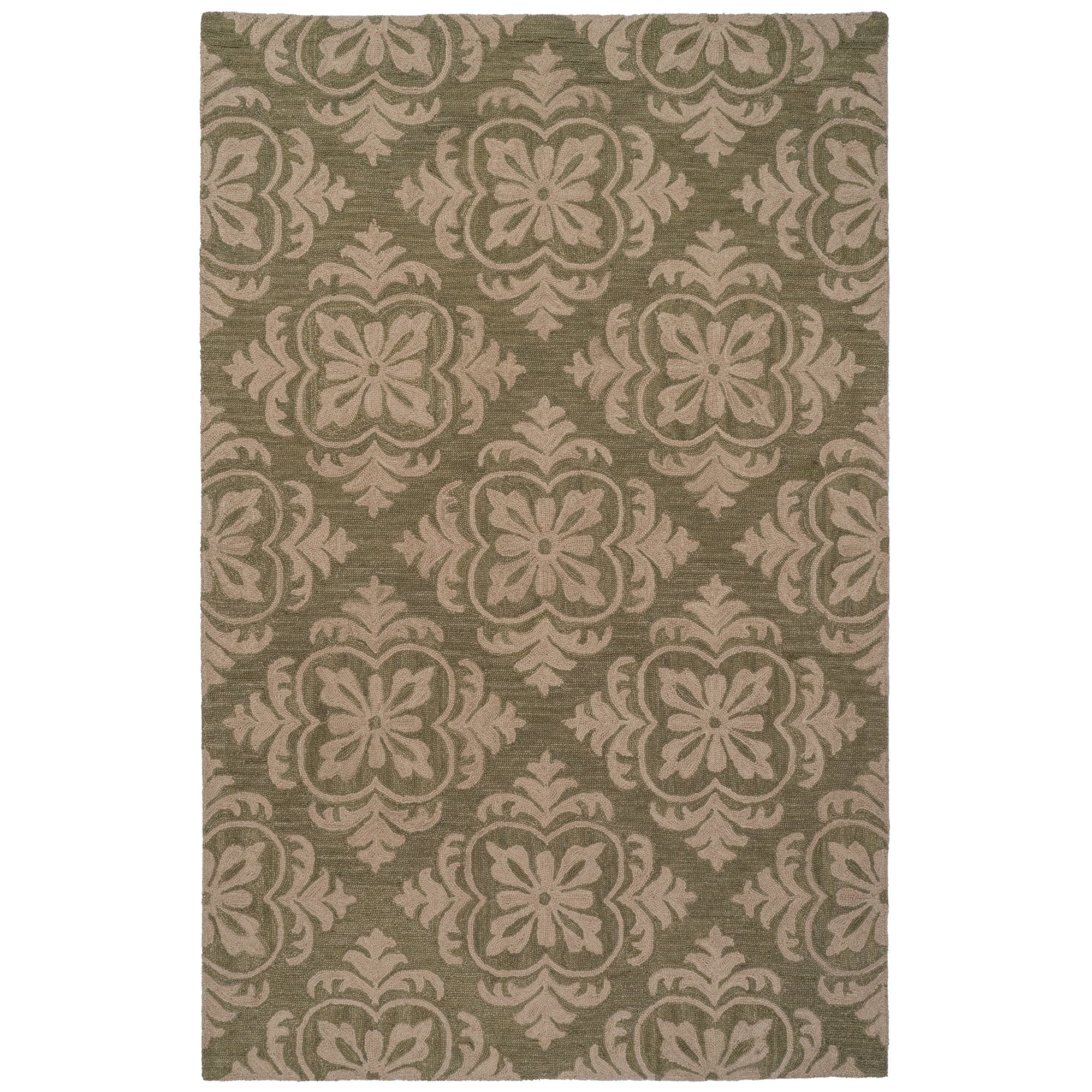 Camille Moss Hand Tufted Rug Rectangle image