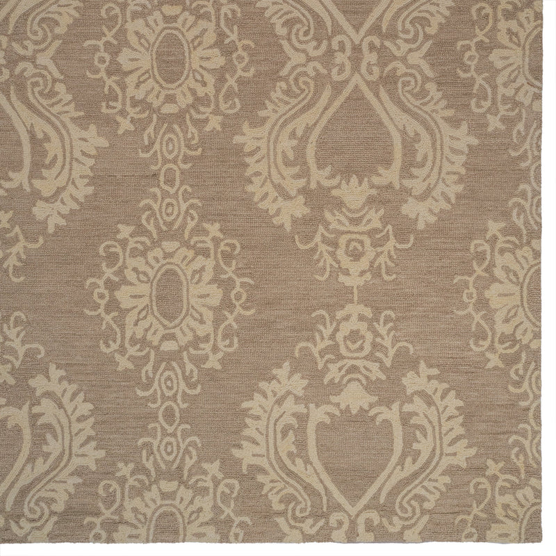 Camille Flax Hand Tufted Rug Rectangle Corner image