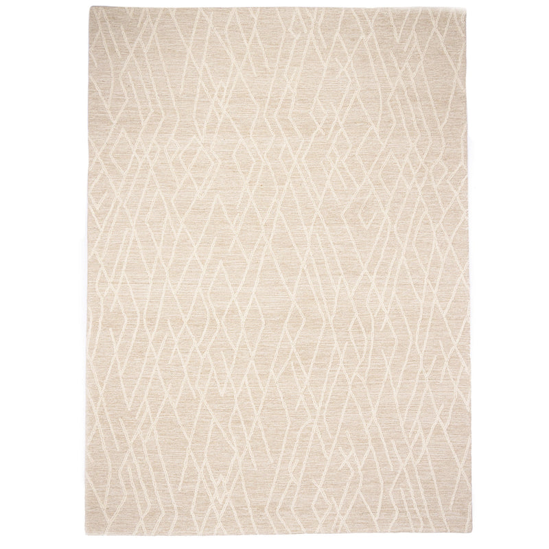 Lineas Gesso Hand Tufted Rug Rectangle SiloR image