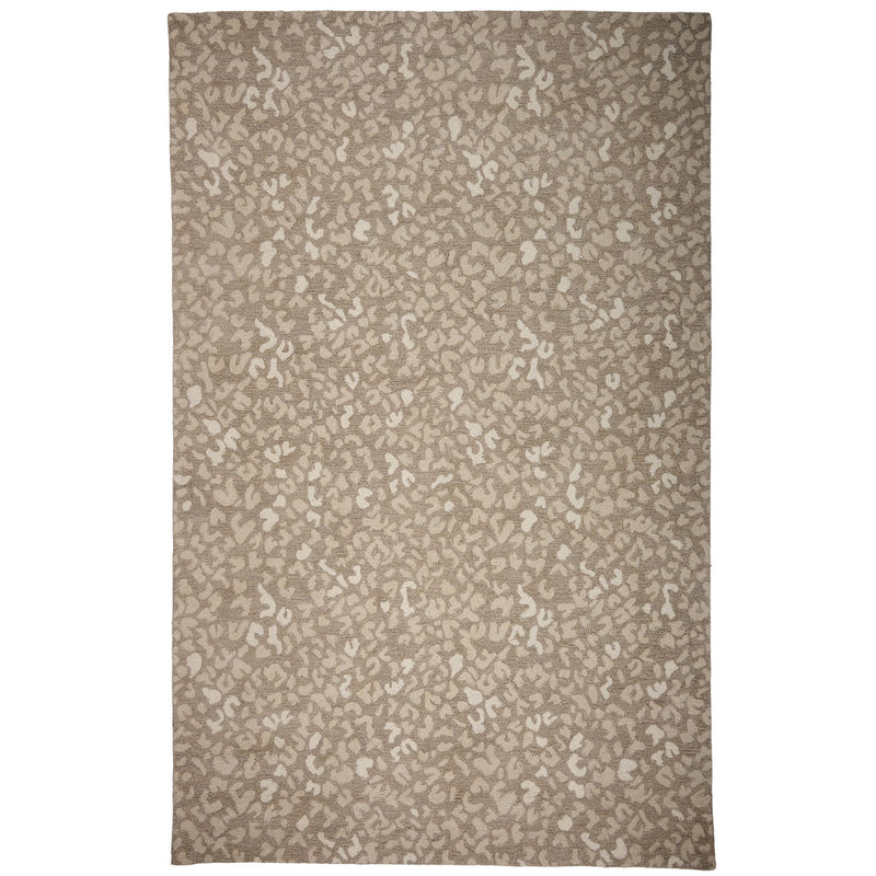 Serengeti-Cheetah Ash Hand Tufted Rug Rectangle image