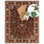 Azari-Isfahan Copper Hand Tufted Rug Rectangle Roomshot image