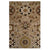 Azari-Keshan Oxford Tan Hand Tufted Rug Rectangle Corner image