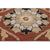 Azari-Keshan Terra Cotta Hand Tufted Rug Rectangle Cross Section image