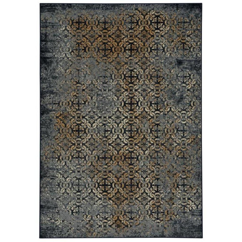 Metropolis-Del Mar Navy Machine Woven Rug Rectangle SiloR image