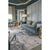 Metropolis-Mirage Cream Machine Woven Rug Rectangle Roomshot image