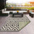 Cliffside Diamond Machine Woven Rug Rectangle Roomshot image