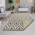 Cliffside Diamond Machine Woven Rug Rectangle Roomshot image