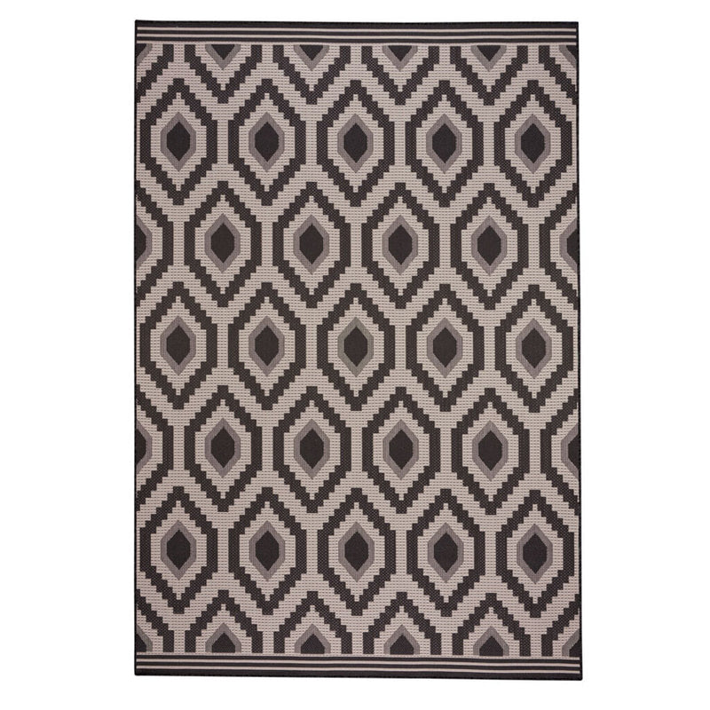 Cliffside Diamond Machine Woven Rug Rectangle SiloR image